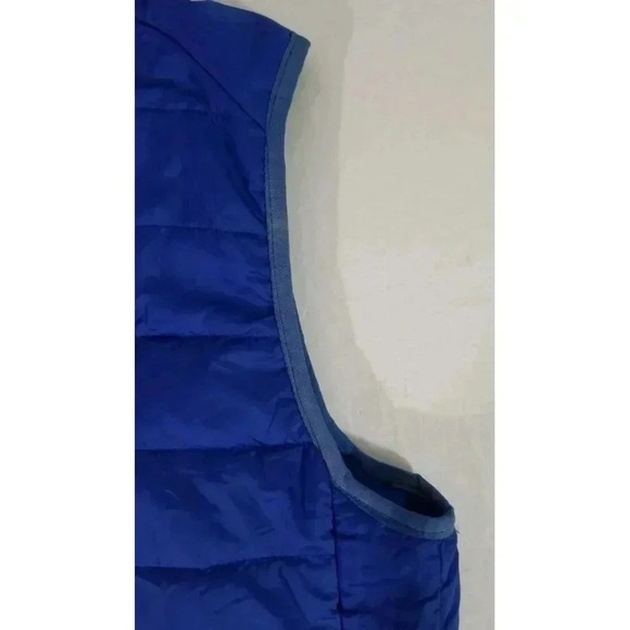 Disney+ Day Disney Plus Embroidered Blue Lightweight Insulated Zip Vest Size S - Picture 7 of 8